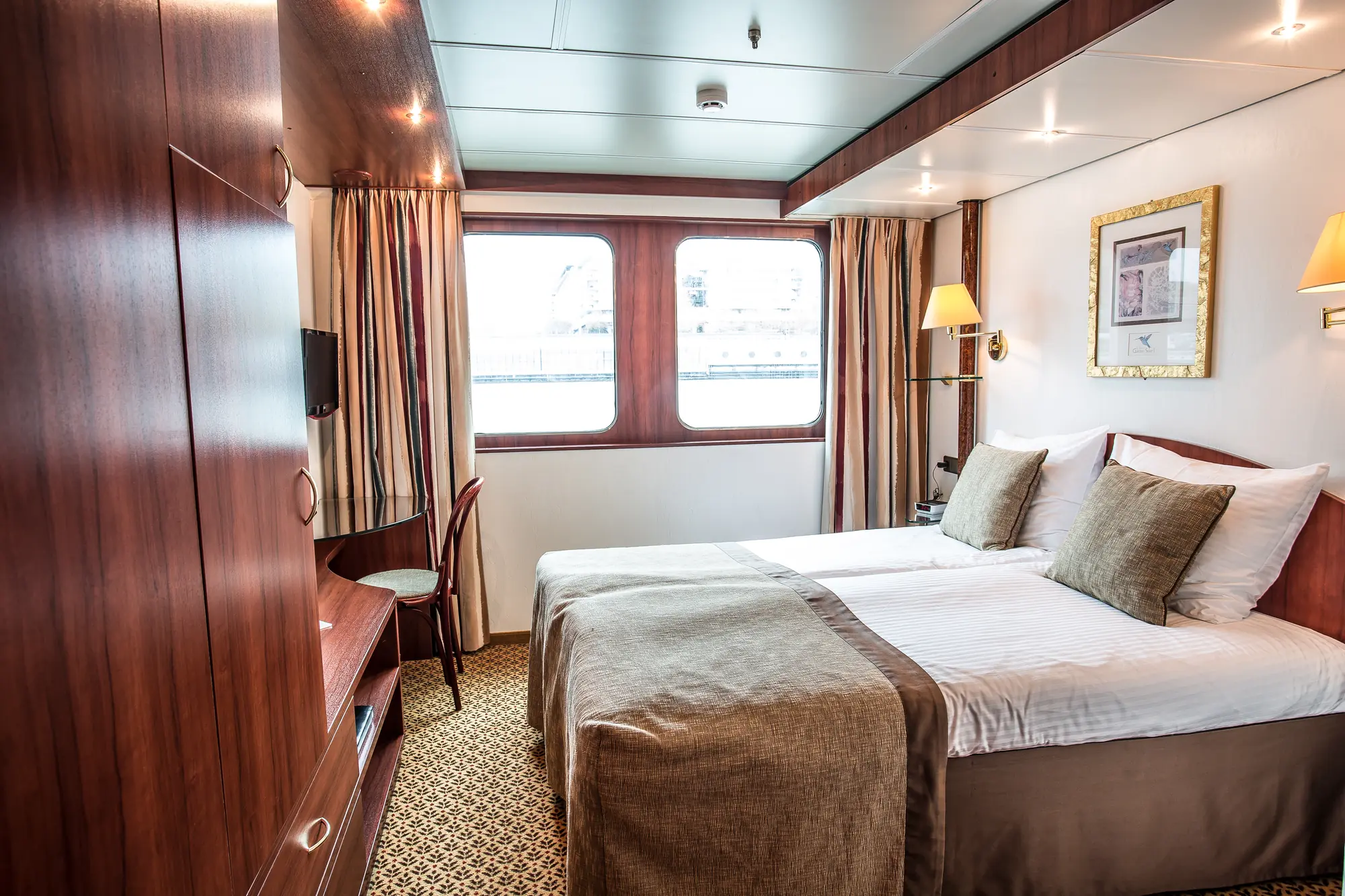 MS Swiss Ruby - Kabine auf dem Smaragd Deck