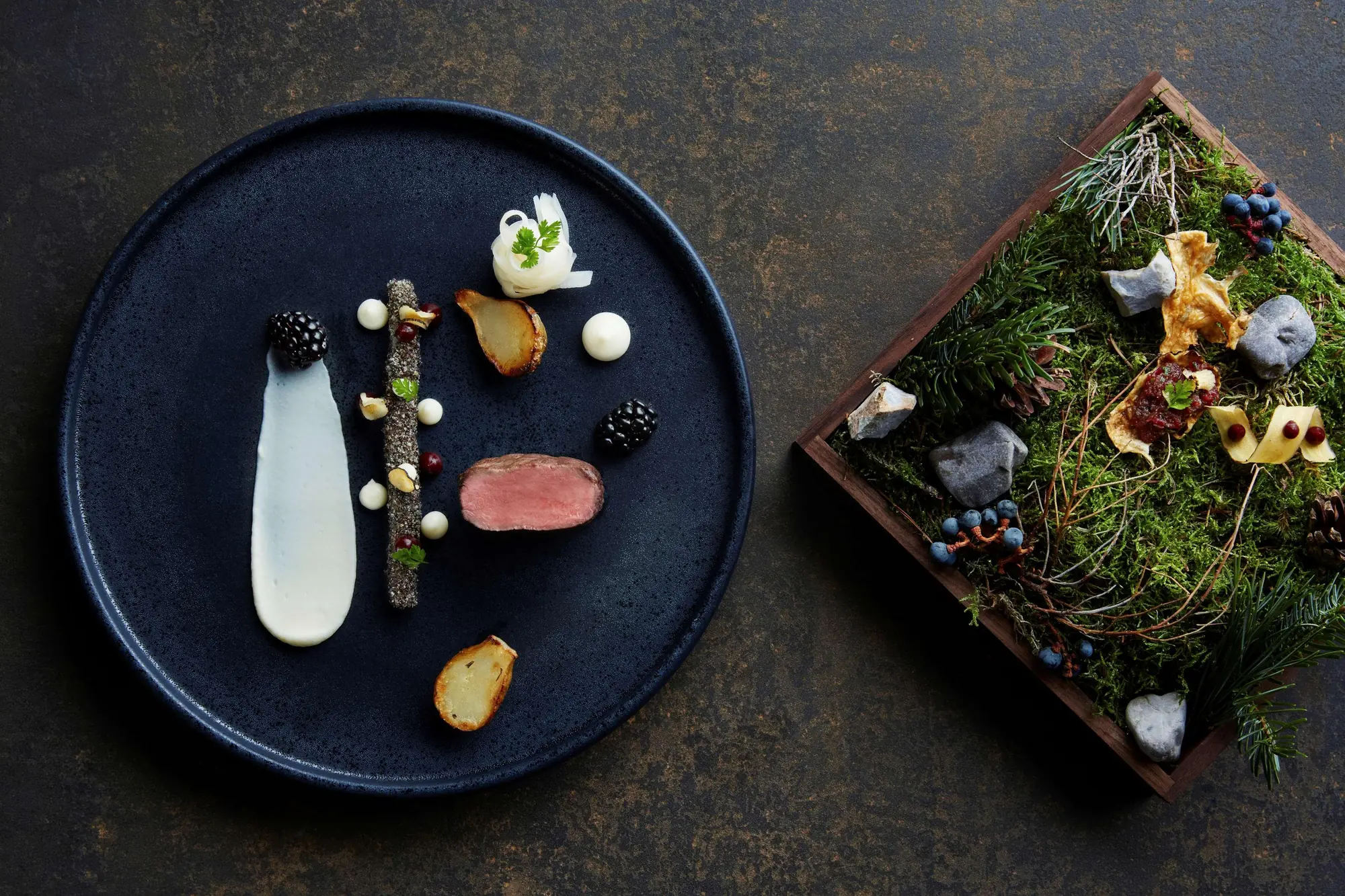 Speisen im Restaurant im Palais Hansen Kempinski Wien