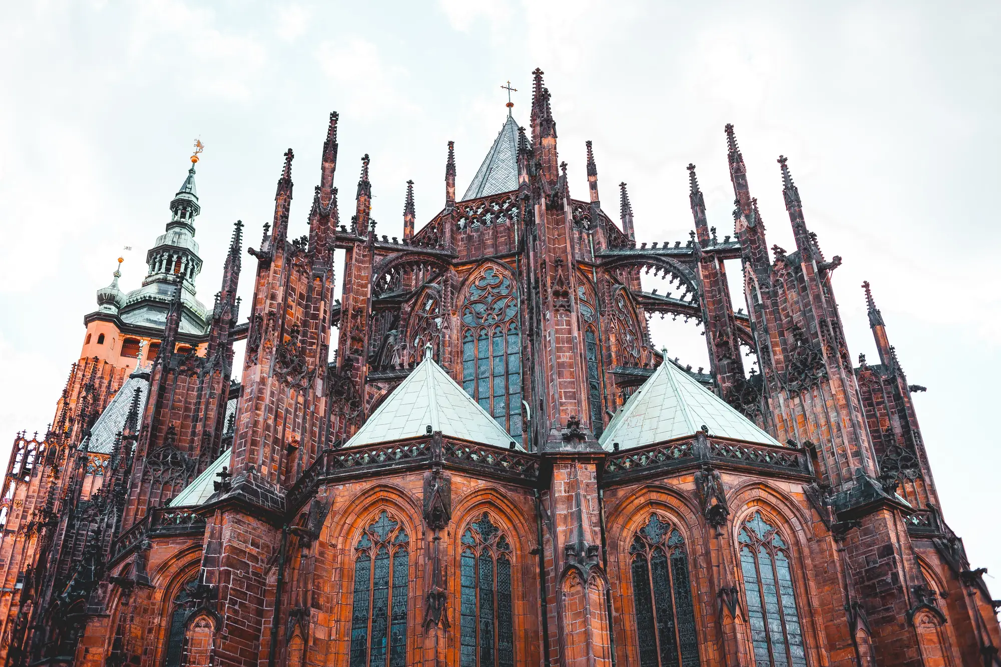 Prag - majestätische Aussicht auf die Prager Burg