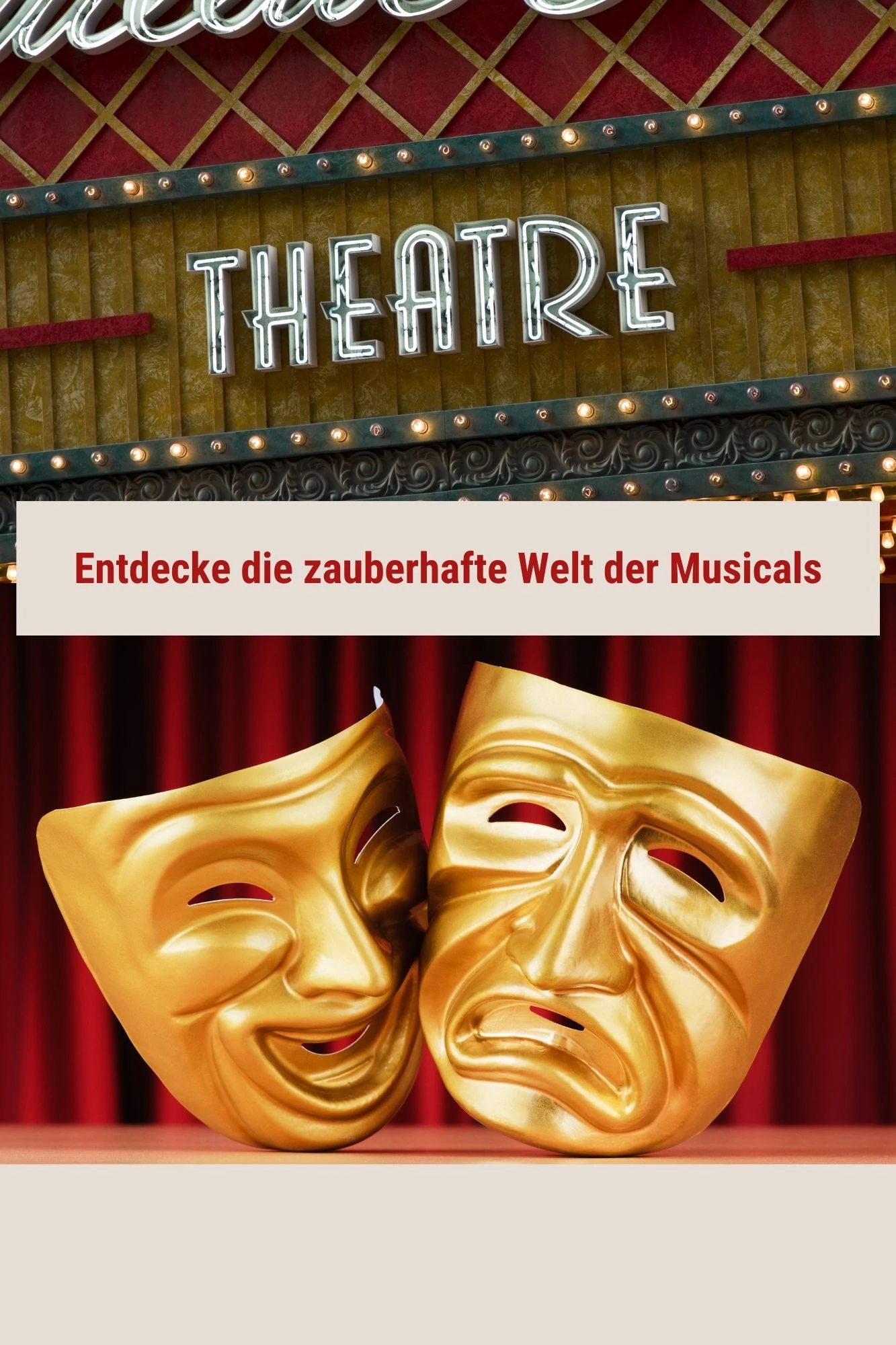 Reisegutschein originell verpacken für Musicals