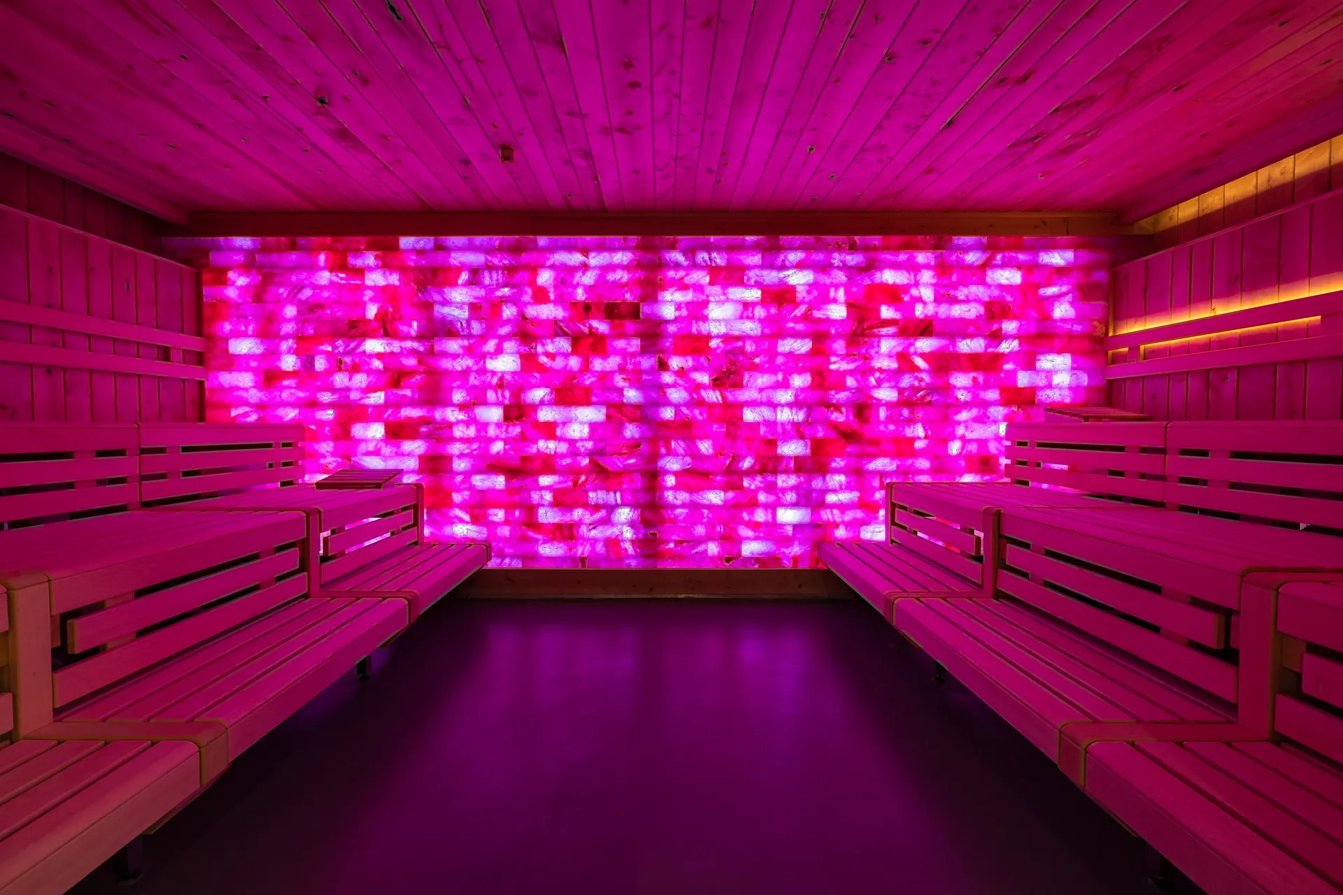 Sauna-Ambiente im Santé Royale Rügen Resort