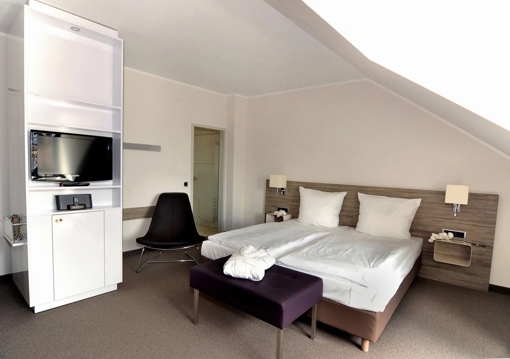 Beispiel für ein Doppelzimmer im Schweizer Hof Kassel