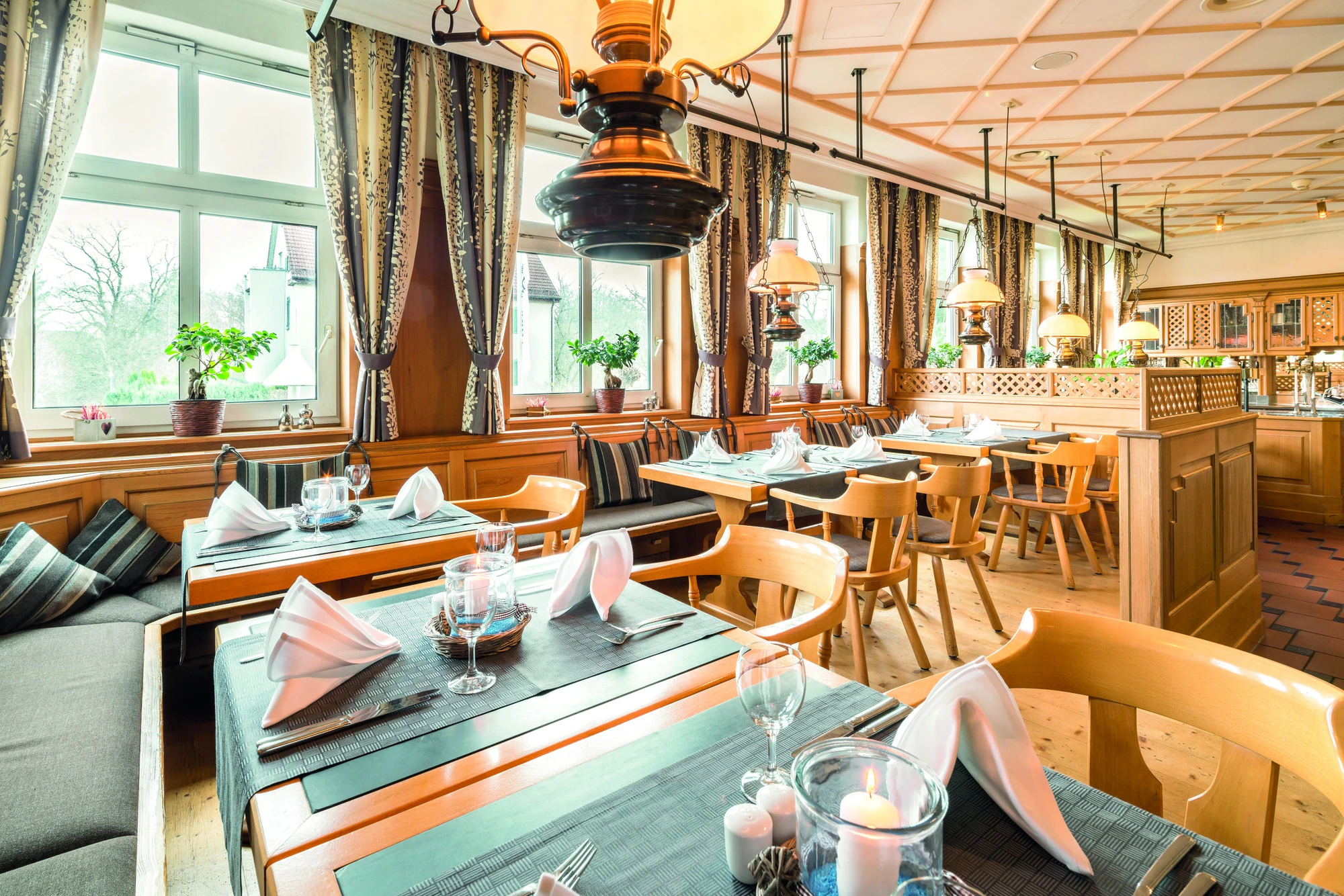 Seminaris Hotel Bad Boll Restaurant zum genießen kulinarischer Köstlichkeiten