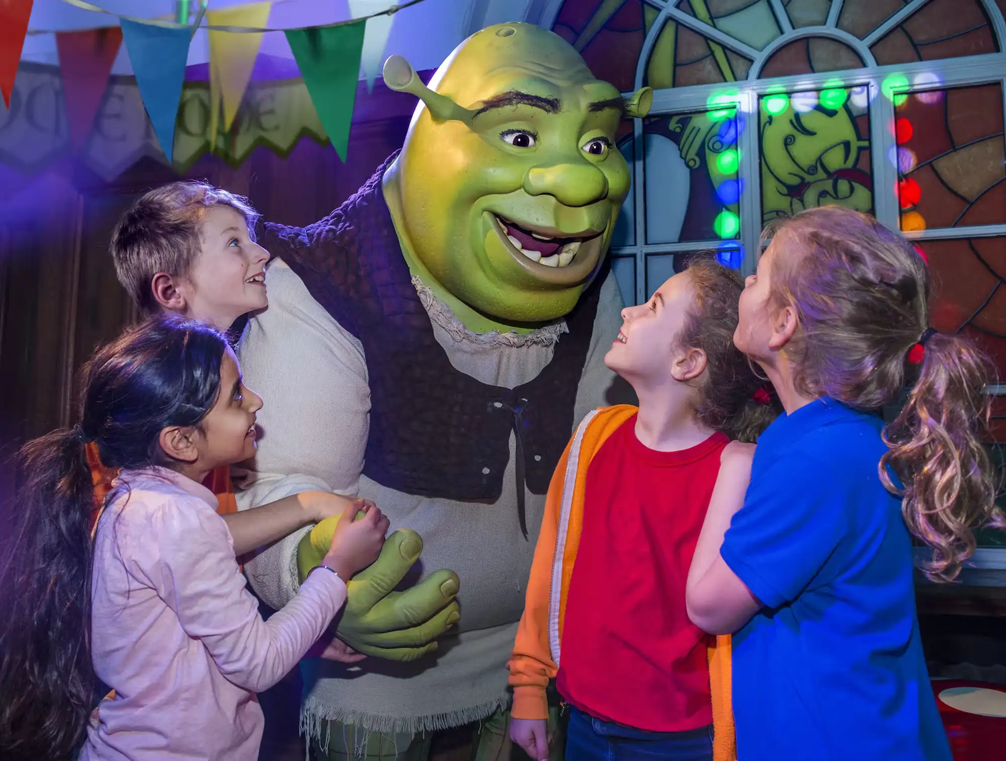 Kinder im Shrek's Adventure London