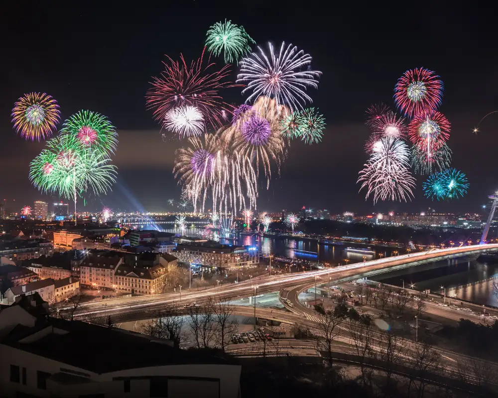 Silvesternacht in Bratislava