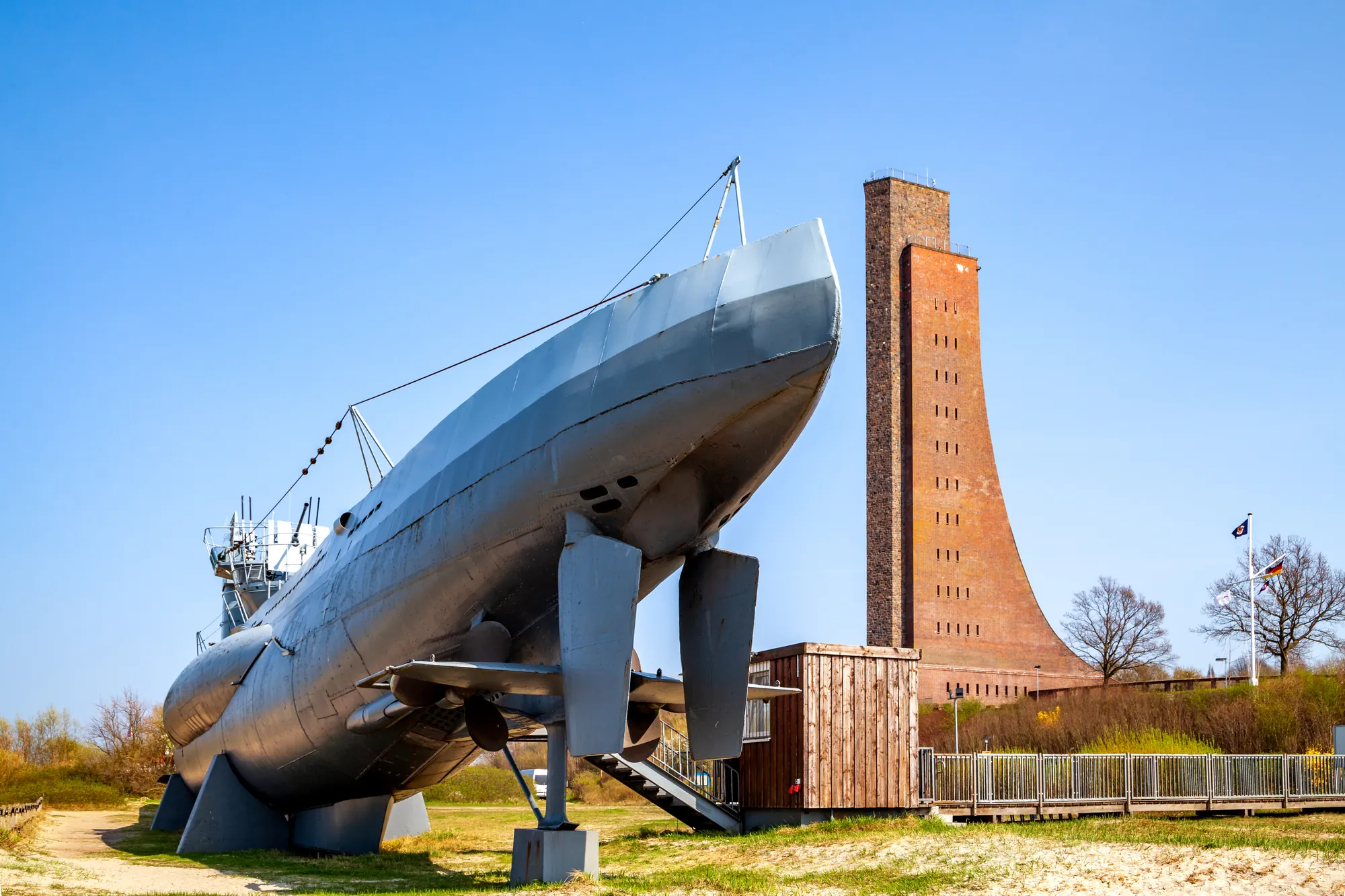 Marine Ehrenmal und Technisches Museum U 995 in Laboe