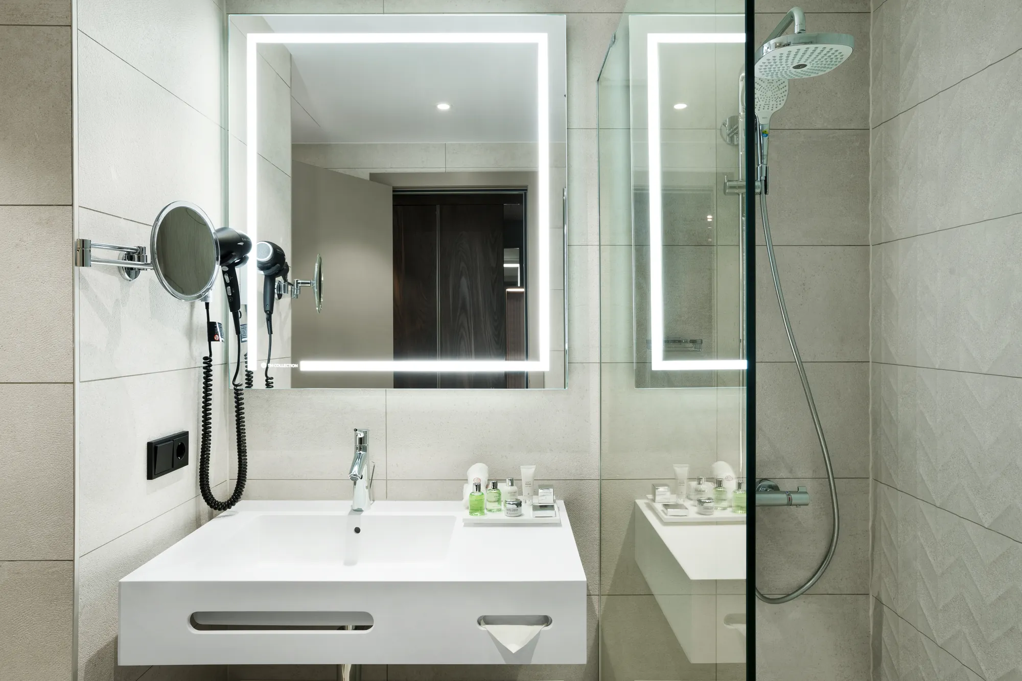 Badezimmer im NH Antwerpen Hotel