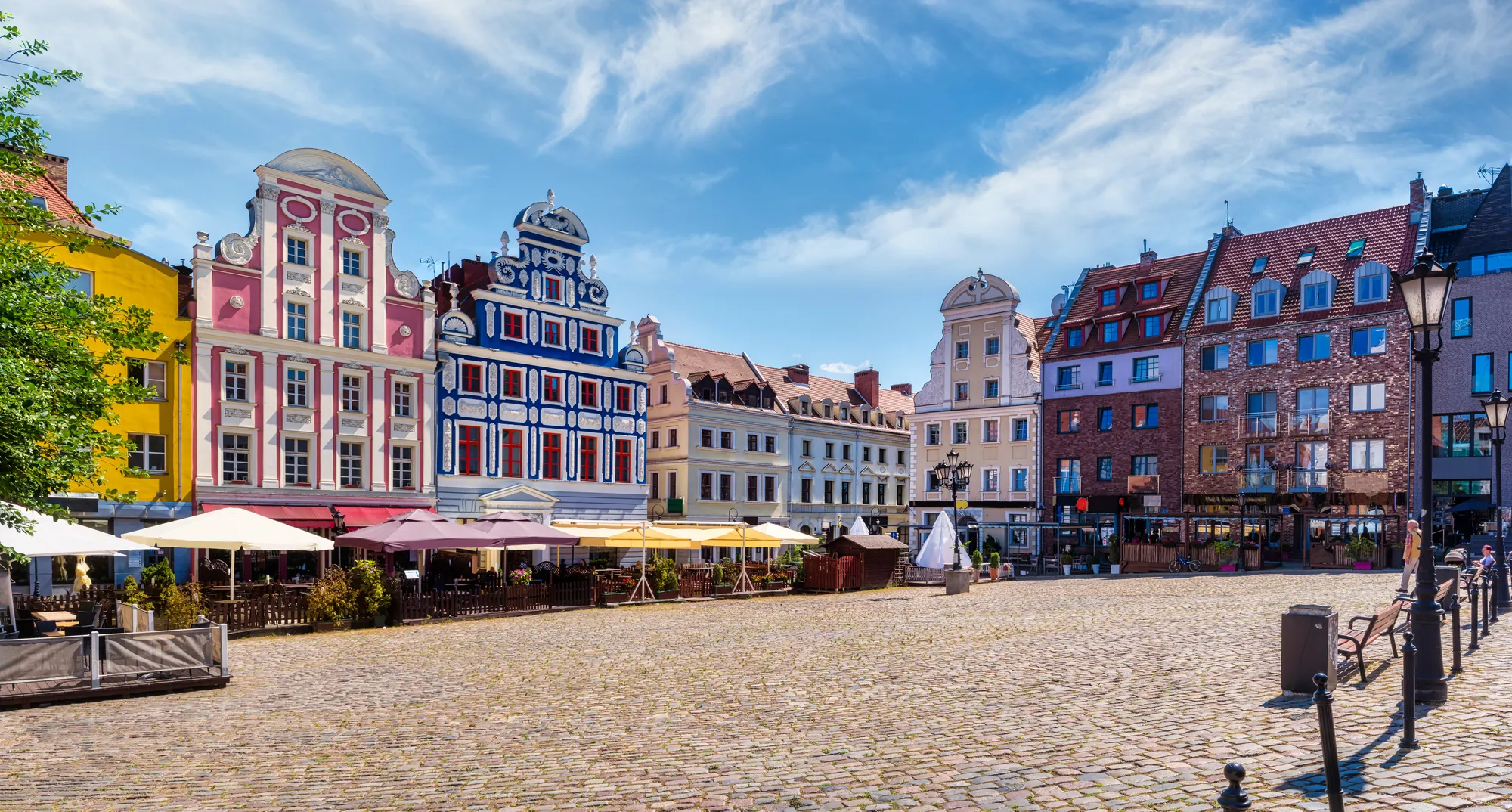 Stettin, Marktplatz in der Altstadt