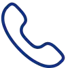 Telefon Icon in Dunkelblau