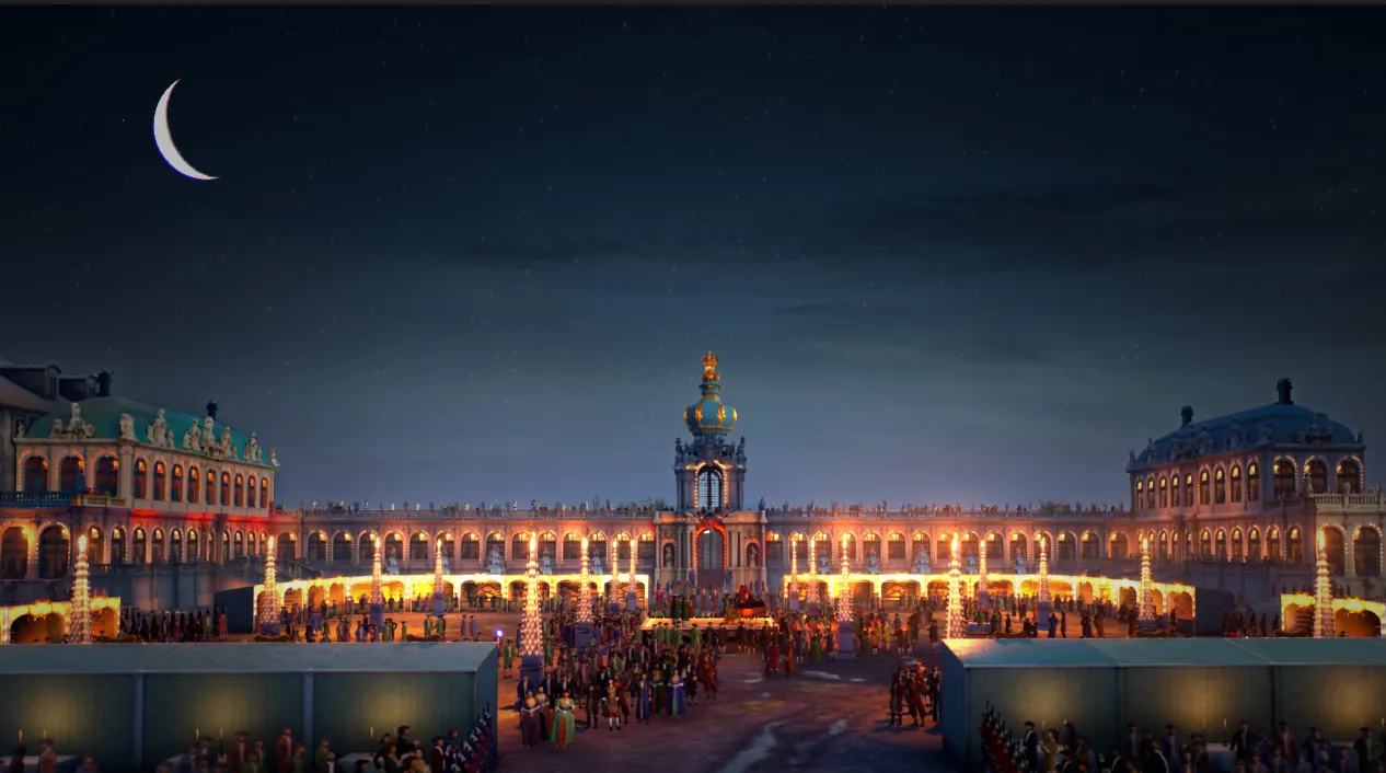 TimeRide Dresden: Zwinger von innen (VR)