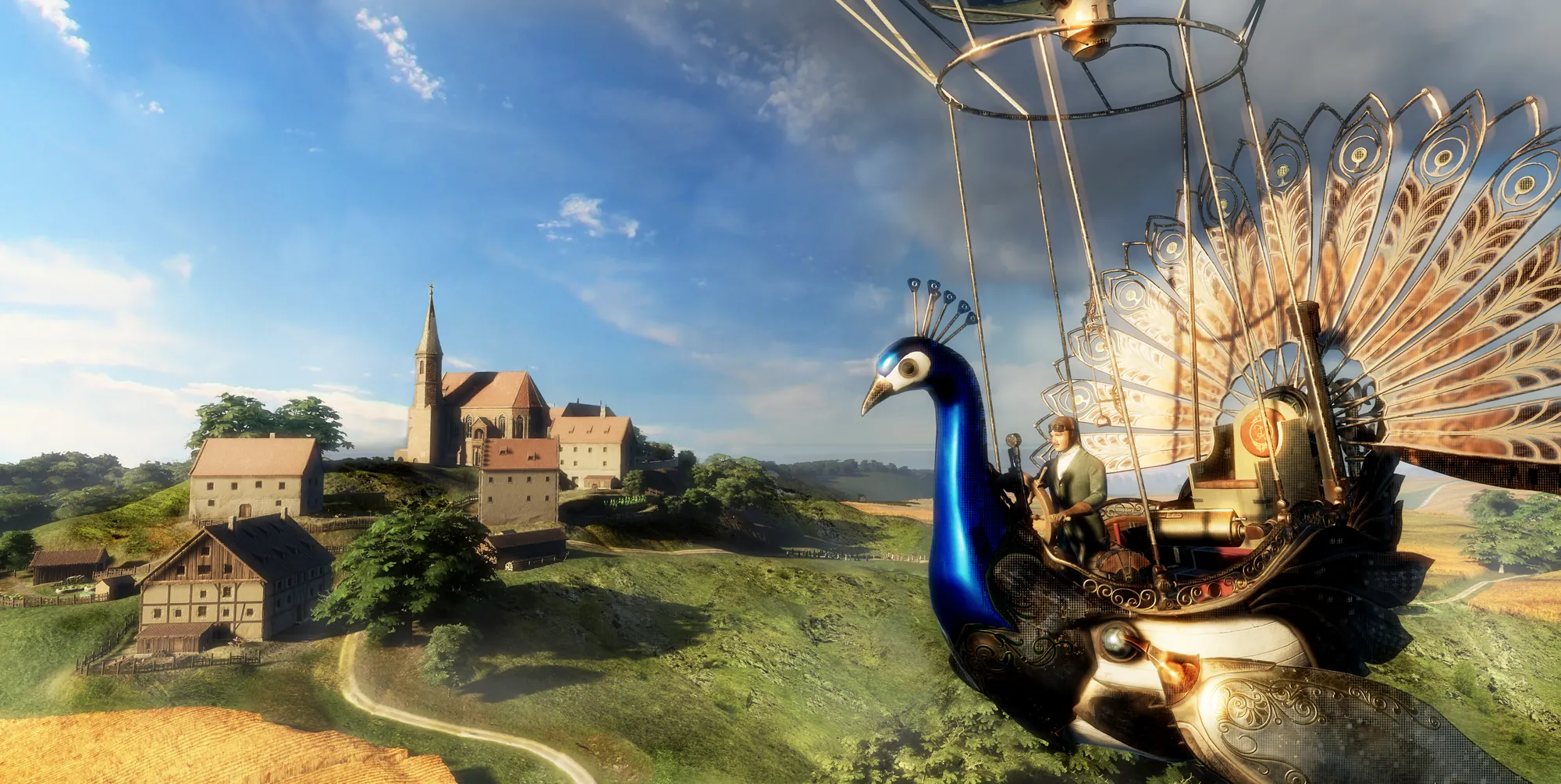 TimeRide München: Überflug Kloster Andechs