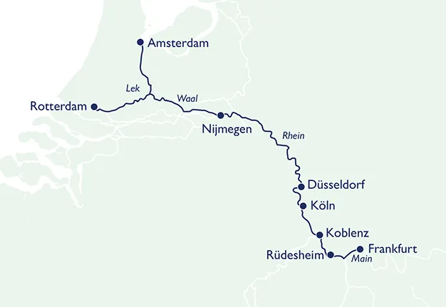 MS LADY CRISTINA - Windmühlen & Rheinromantik
